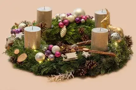 image of Christmas wreath
